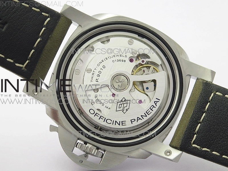 PAM1314 VSF 1:1 Best Edition White Dial on Brown Leather Strap P.9000 Super Clone